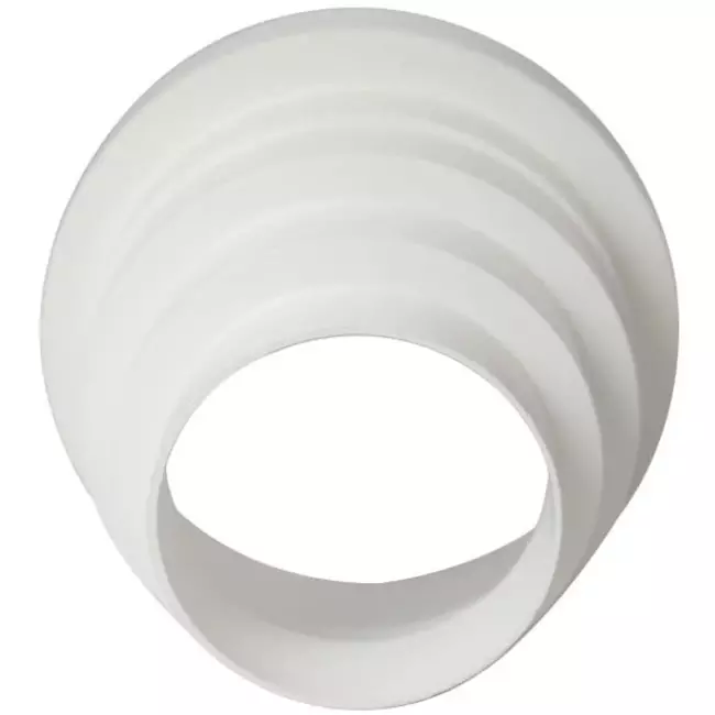 Kunststof ventilatie verloop universeel voor diameter 80 t/m 150 mm VA80