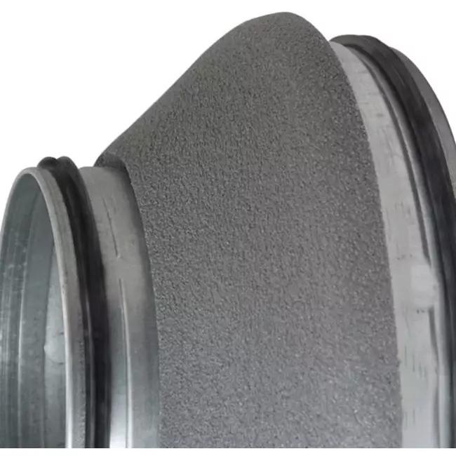 Thermoduct 13mm verloopstuk 250-125mm geisoleerd