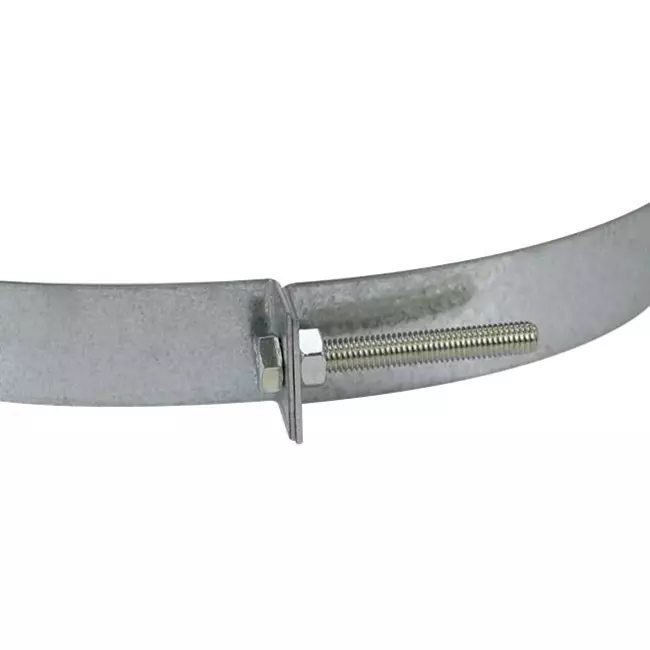 Sendzimir verzinkt vloerbeugel Ø 630 mm (625-645)