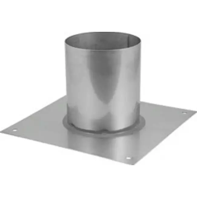 Plaque de sol pour tube diamètre 310 mm - 400 mm hauteur courbure soudée I304