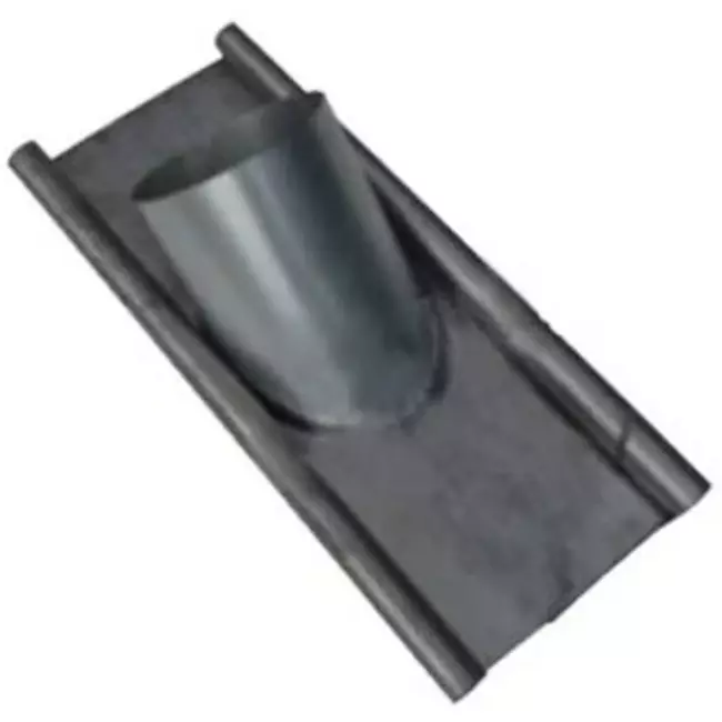 Thermoduct loodslab diameter 250mm - 15 graden