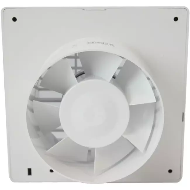 Badkamerventilator Ø 100 mm Wit - luxe X100