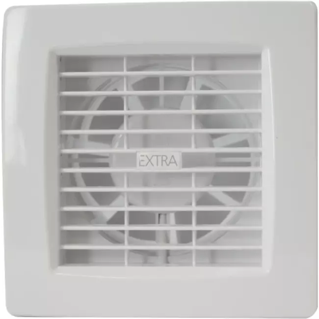 Badkamerventilator Ø 100 mm Wit - luxe X100