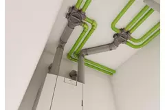 Ubbink WTW wandunit Ubiflux Vigor W325 4/0 rechts enthalpie