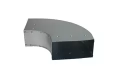 Bocht 90 graden 170x80 mm horizontaal tbv instortkanaal