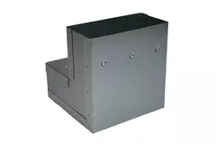 Bocht 90 graden 170x80 mm verticaal tbv instortkanaal