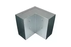 Bocht 90 graden 170x80 mm verticaal tbv instortkanaal