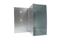 Bocht 90 graden 170x80 mm verticaal tbv instortkanaal