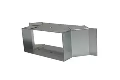Zijaansluiting 170x80 mm voor rechthoekig instortkanaal