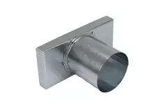 Deksel 170x80 mm met aansluiting diameter 80 mm tbv instortkanaal