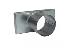 Deksel 170x80 mm met aansluiting diameter 80 mm tbv instortkanaal