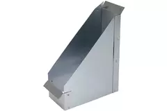 Zijaansluiting 170x80 mm 45 graden voor rechthoekig instortkanaal