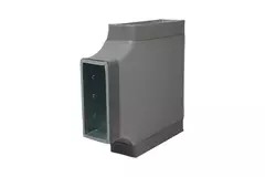 Thermoduct T-stuk 90 graden 220x80 - 170x80 tbv instortkanaal