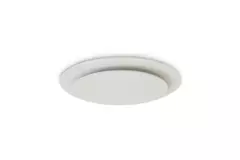 Vasco design plafondventiel luxe rond (incl. smiley)