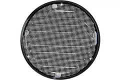 Metalen ventilatierooster rond Ø125 mm zwart - MR125M - RAL9005