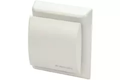 Itho Daalderop Badkamerventilator Ø 100 mm- wit met timer BTV-N201 T