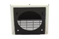 Afdekkap WTW HRU wall Ø100 - RAL9010