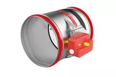 Brandklep rond 100 mm eindeloopcontact - E-FDC25 D100RS