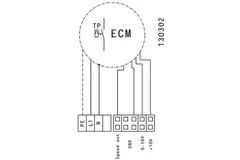 Ruck ETAMASTER buisventilator met EC motor 2440m³/h - Ø 280 mm + bediening potentiometer 10 kO