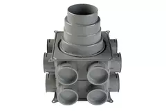 Caisson de distribution d'air Ubbink DBOX 208V180VE - 16 connexions
