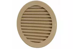 Schoepenrooster diameter 100 mm beige - VR100Y