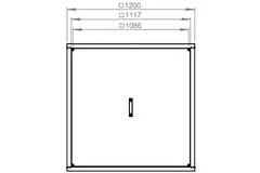 Ventilateur de caisson avec contrôle de la fréquence - MPC 800 D6 40