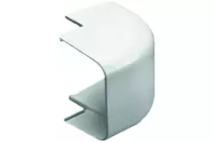 Climaplus airco leidinggoot Haakse platte bocht 3530 RAL 9010 WIT