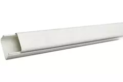 Climaplus airco leidinggoot Montagekanaal 35x30mm, 2 meter RAL 9010 WIT