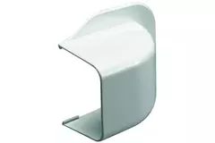 Climaplus airco leidinggoot Muurkap 125x75mm RAL 9010 WIT
