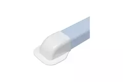 Climaplus airco leidinggoot Muurkap 125x75mm RAL 9010 WIT