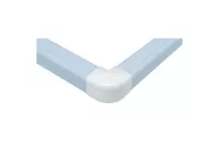 Climaplus airco leidinggoot Buitenbocht 70x55mm RAL 9010 WIT