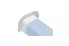 Climaplus airco leidinggoot muurrozet 70x55mm RAL 9010 WIT