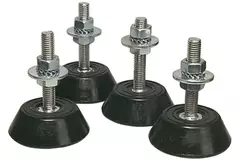 Vibratiedempers voor buitenunits set van 4 stuks