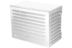 Airco en warmtepomp omkasting small RAL9010 Wit