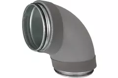 Thermoduct geïsoleerde bocht 90 graden diameter 160 mm