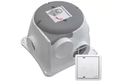 Zehnder ComfoFan Silent 460 m³/h + CO2 sensor - randaarde stekker