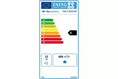 Itho Daalderop CVE-S ECO High Performance Pakket HP 415 m³/h + vochtsensor + RFT-N Auto bediening + 4 ventielen - perilex stekker