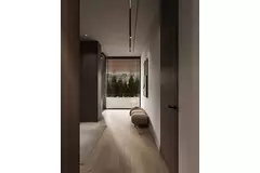 Ergovent instucbaar frameloos lijnrooster 1050 mm met aansluitdiameter 75 mm - modulair - 1 sleuf