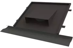Thermoduct vlakke horizontale dakdoorvoer diameter 180 tbv hellend dak