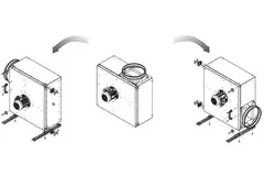 Boxventilator met frequentiegestuurd - MPS 250 D2 40