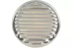 Metalen ventilatierooster rond Ø160 mm aluminium - MR160Al