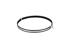 Metalen beugel diameter 450 mm met rubber (sendz. verz.)