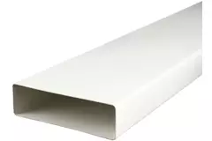 Rechthoekig kunststof ventilatiekanaal 220x90 lengte= 1.5 meter - K29-1.5