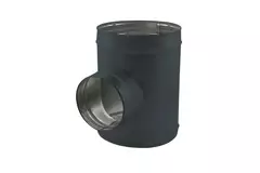 Spiro t-stuk diameter 315 mm - 160 mm (90 graden) (sendz. verz.) RAL7016