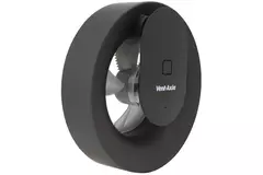 Badkamer ventilator Svara met timer, vocht- en lichtsensor 100-125mm (app-gestuurd) ZWART