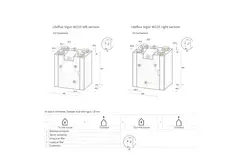 Ubbink WTW wandunit Ubiflux Vigor W225 4/0 links