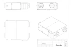 Orcon WTU 800 EC-E  - 800m³/h