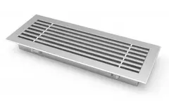 Grille à barres pour fixation au sol avec clips - 200x50 mm