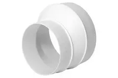 Rond kunststof verloop 150mm naar 125mm - AP150-125
