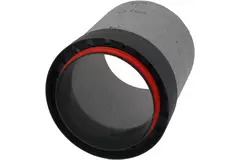 Geïsoleerde ventilatiebuis EPS 1 meter diameter 125mm